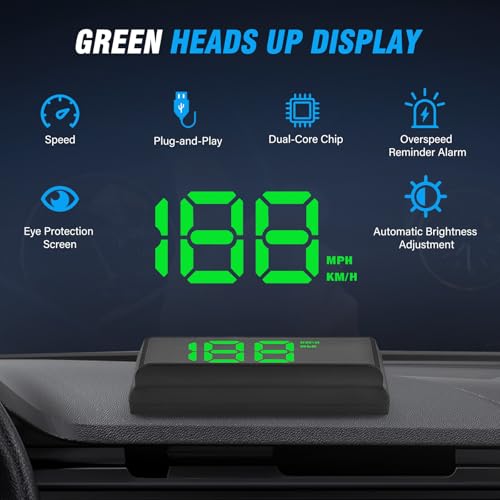 W2 Heads Up Display Green