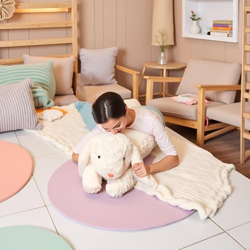 Image of Ryttir 40 Inch 15% Chubbier Large Bunny Stuffed Animal,Soft Rabbit Plush Stuffed Bunnys Body Pillow for Kids and Adults - Perfect Valentine Rabbits Gifts for Cuddling