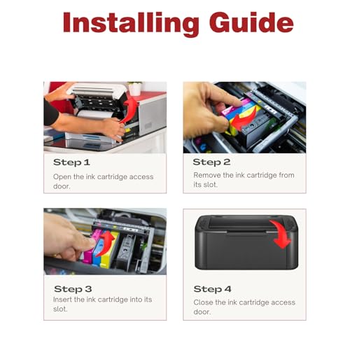 Image of Compatible 250 251 XL Printer Ink Cartridge Replacement for Canon PGI-250 CLI-251 XL 250XL 251XL Use with Cannon Pixma MX922 MX920 IX6820 IP8720 MG5420 MG5520 MG7120 MG7520, 2 PGBK, 2 Black, 4 Pack