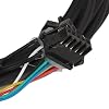 500W Electric Bike Conversion Kit, 24V/36V/48V 25A Dual-Drive Lithium Battery Controller with LH100 Display