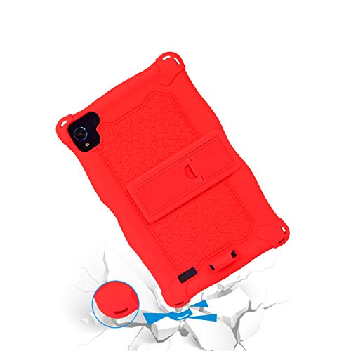 AKNICI-Funda-Antichoque-para-AOYODKG-H8-H6TECLAST-P80Samsung-Galaxy-Tab-A7-Lite-de-87Tab-A-80-2019-T290-T295-T297MatrixPad-S8DUODUOGO-E8Haehne-8-Correa-de-Hombro-y-Lapiz-Tactil-Rojo