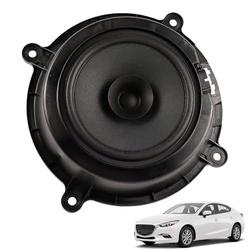 YzusGomumu BHN9-66-960 Front Door Speaker Compatible with 2014-2018 Mazda 3