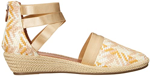 Gentle Souls By Kenneth Cole Women's Women's Noa-Beth Heeled Sandal, Cognac Multi, 8 #TOP5