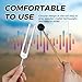 440 Hz Tuning Fork, A440Hz Tuning Fork with Silicone Hammer Bag for Violin Guitar Tuner Instrument