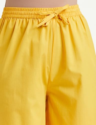 Image of Amazon Brand - Myx Women Relaxed Fit Mid Rise Palazzo (Available in Plus Sizes)