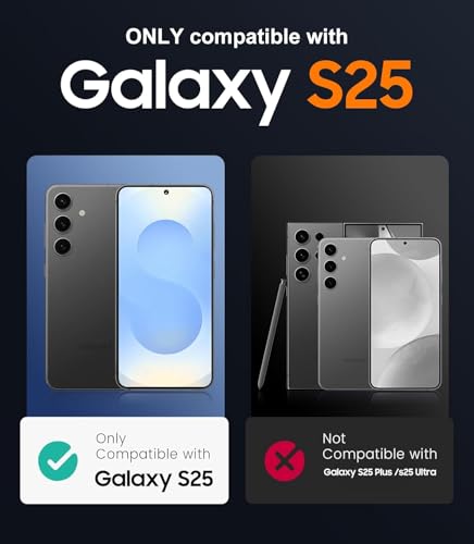 Image of Back Case Cover for Samsung Galaxy S25 5G | Mag-Safe Compatible | Transparent Mobile Phone Case Cover for Samsung Galaxy S 25 5G / Samsung S 25 5G | TPU Transparent Back Cover Case