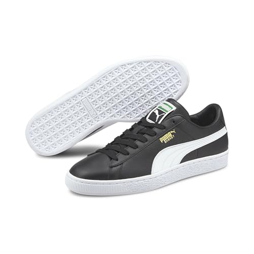 Image of Puma Men's Sneaker, Black White, 4.5