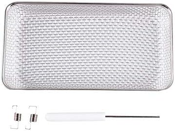 RV Furnace Vent Cover,Flying Insect Bug Cover,Stainless Steel Screen to Protect RV Water Heater From External creature,7.5''x 4.1''x 1.3''
