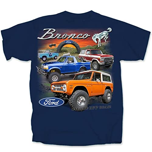 Joe Blow 66-96 Broncos T-Shirt, Navy, Medium