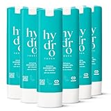 ADA COSMETICS - Gel douche Hydro Touch - Lot de 6 × 300 ml – compatible avec support mural SmartCare - végane aux minéraux marins et extrait d’algues - soin hydratant - Fabriqué En Allemagne