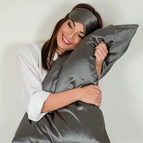 OFFTOPIC 100% Anti-frizz and Anti-Wrinkle Silk Pillowcase, 22 Momme OekoTex Certified Antibacterial - Image 2