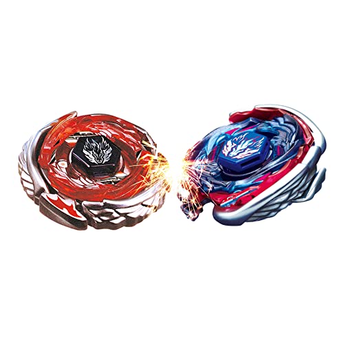STJOYOPY Battling Top Game Metal Fusion 4D Series Battle Set 12 Spinning Tops 4 Launchers Gyro Game with Storage Box Gift for Kids Boys 8+ - Thumbnail 5