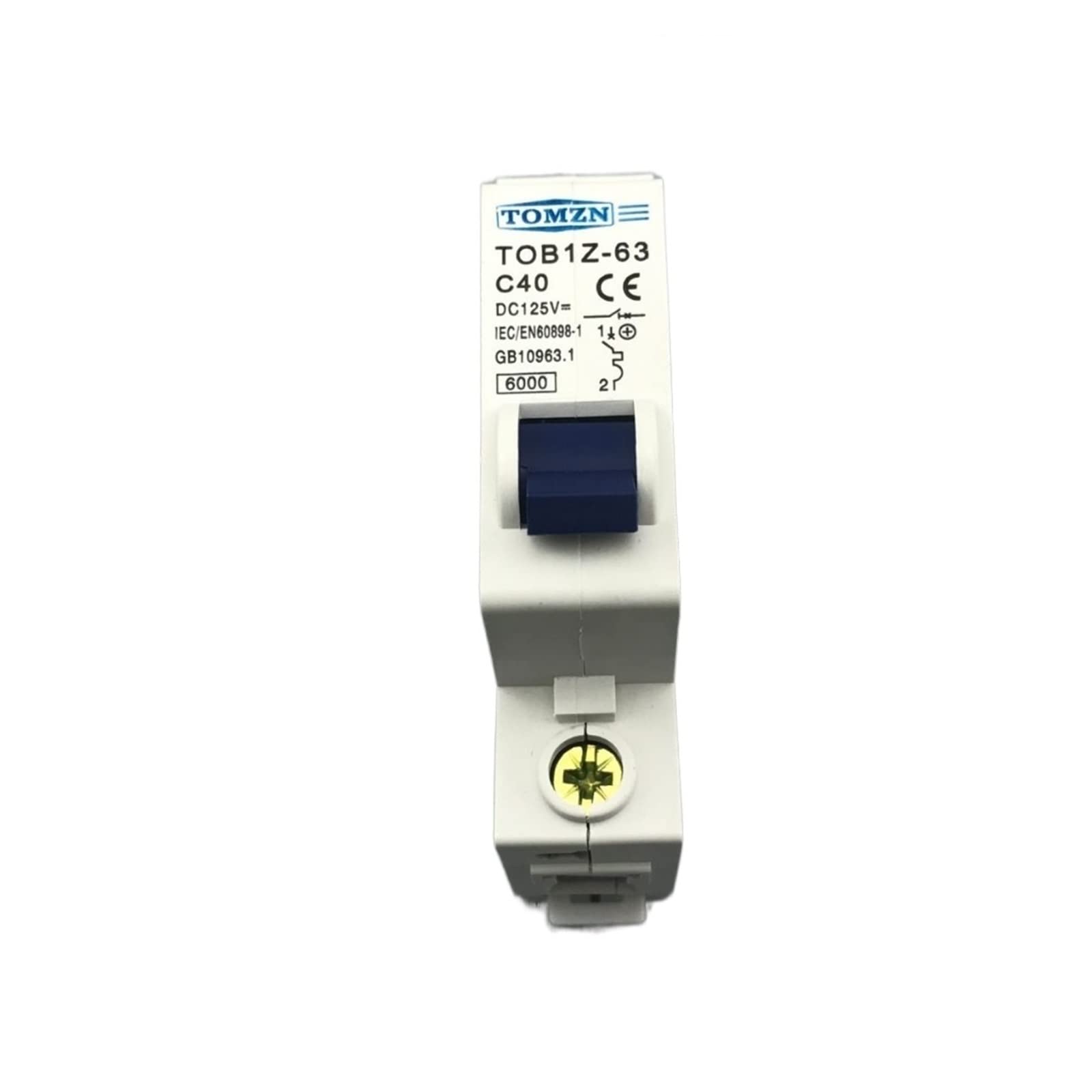 Disjoncteur 1P 40A DC 125V pour éviter les courts-circuits et sécuriser votre réseau