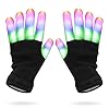 Luwint Children LED Finger Light Up Gloves – Glow Flashing Cool Fun Toys for Kids, Boy Girl 7-12 Years