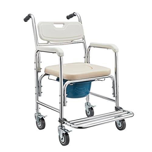 Sillas de Inodoro, Cómoda para Camas de Ruedas para Adultos, Cajones Portátiles con Reposabrazos en el Hospital Nacional de Medicina Tradicional China, Etc., Andadores de Sillas de Ducha para Discapa