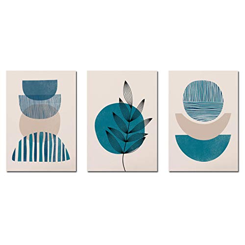 Affiches et gravures grand format : habillez vos murs vides avec trois toiles bleues