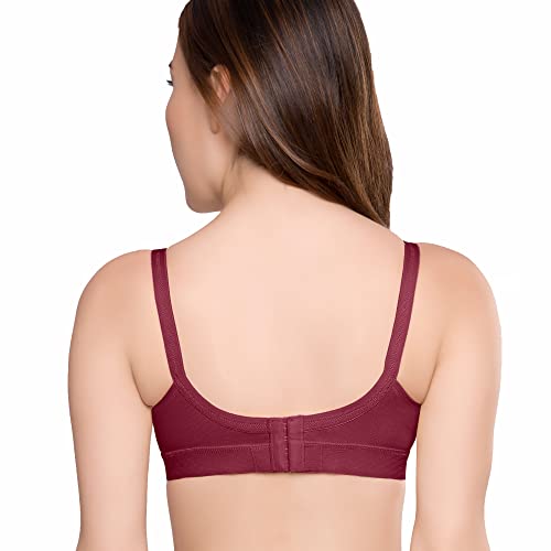 Image of TRYLO Women's Cotton Solid Regular Fit Bra