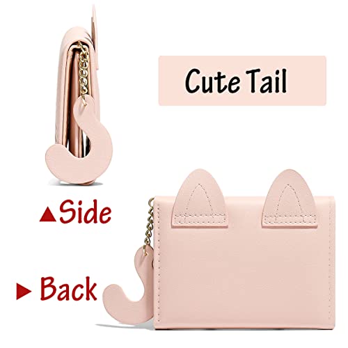 Sunwel Fashion 241 Girls Cute 3D Cat Face Glitter Ears Wallet thumb #2