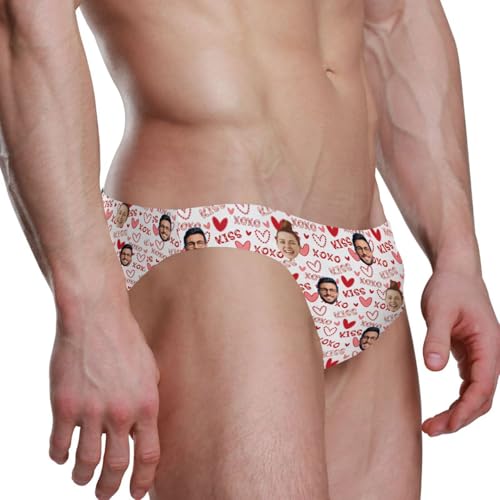 Men's Swim Briefs Bikini Swimwear for Beach Pool Cute Printed Lightweight Unerwear for Men S-3XL2