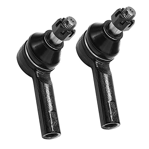 Image of Detroit Axle - Front Lower Control Arm w /Ball Joints Inner Outer Tie Rods Upper Ball Joints Replacement for Nissan Frontier Xterra - 8pc Set