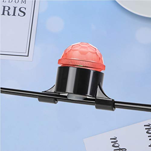 Alarme de batida CLISPEED LED de pesca noturna com alerta de batida para vara de pesca ao ar livre (