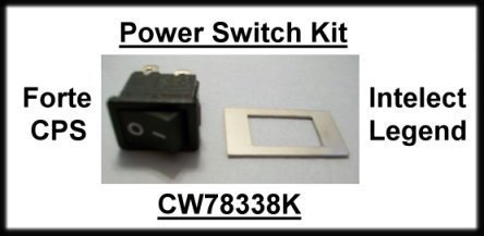 Intelect Legend / Forte CPS Power Switch Kit
