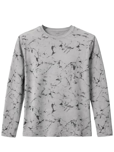 Image of RodZen Oversized | Loose Fit |Full Sleeves Cotton Loopnet Round Neck T-Shirt for Womens /Girls