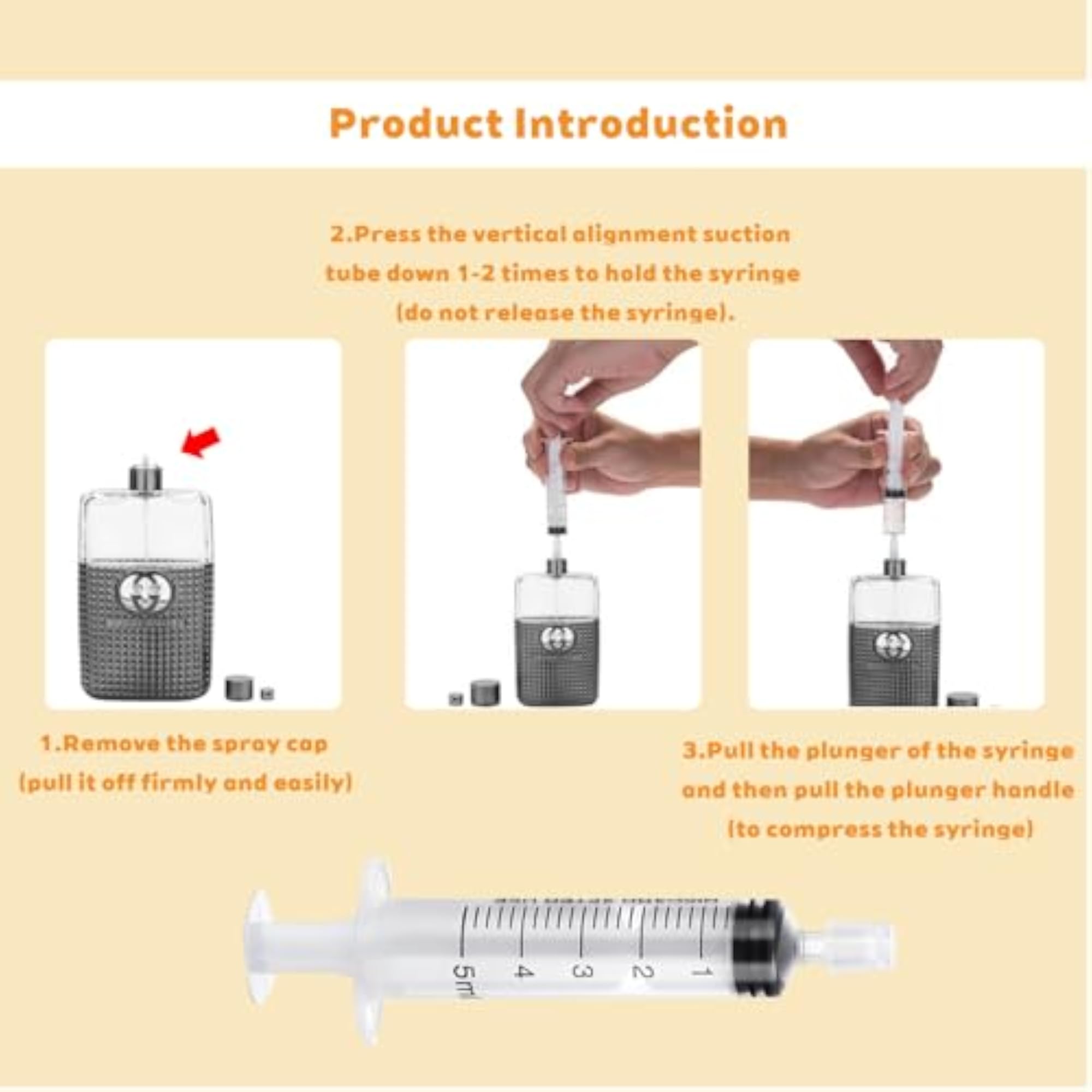 2 Set Perfume Extractor Kits 10 Pcs Dispenser