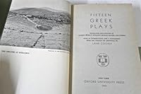 Fifteen Greek Plays 0195004604 Book Cover
