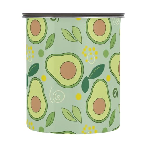 Envase hermético para café de acero inoxidable 900 ml