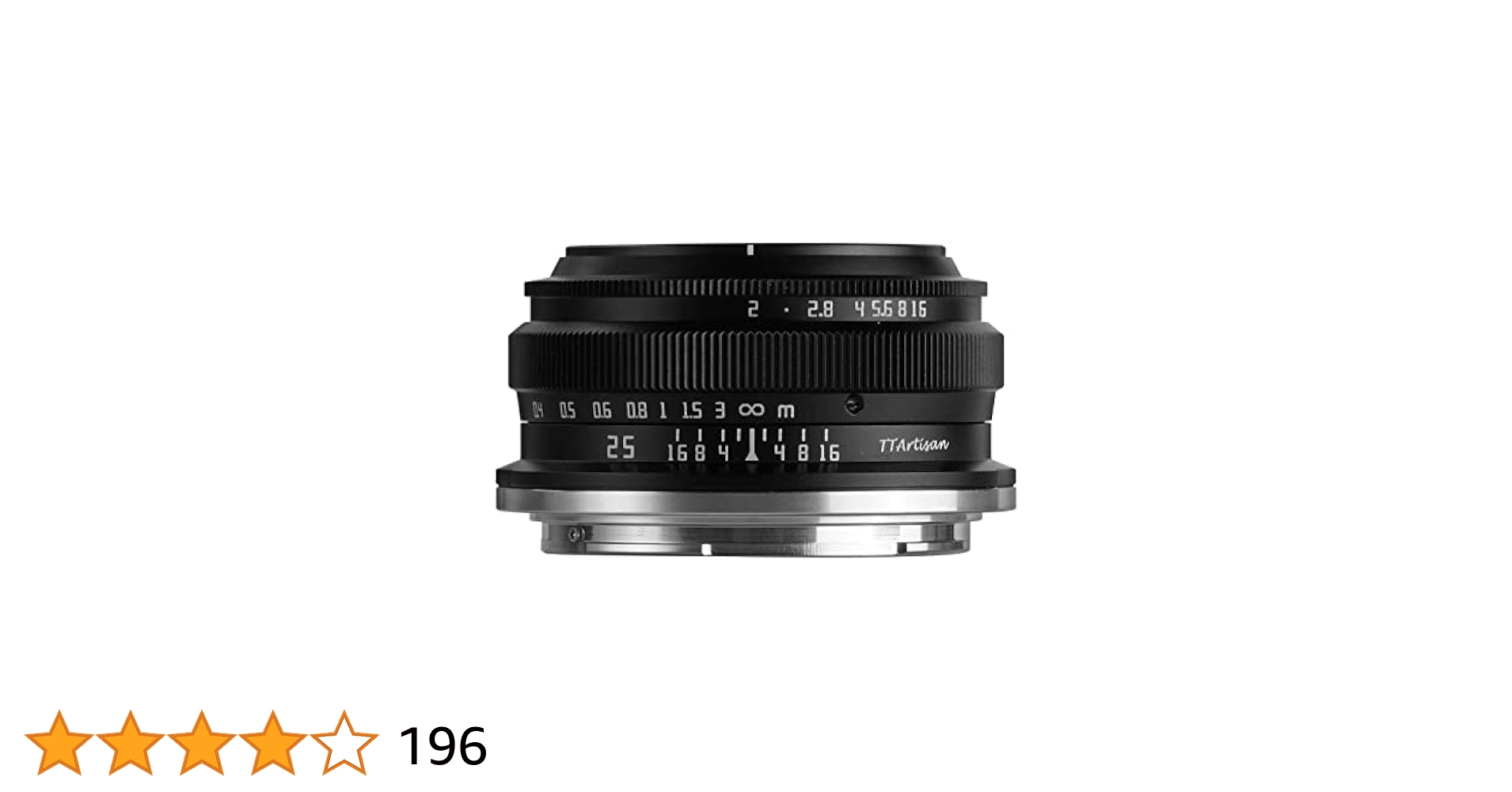 25mm F2.8 単焦点レンズ　ttartisan 楽天市場】銘匠光学 TTArtisan 25mm f/2 C ニコンZマウント 25mm