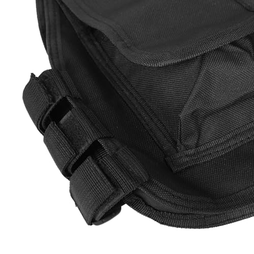 VBESTLIFE Taktische Airsoft Paintball-Weste für Kinder und Erwachsene Im Freien (Schwarz S 2x3in)