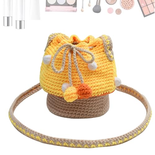 Sac à monnaie tricoté pour organiser vos clés et petites pièces