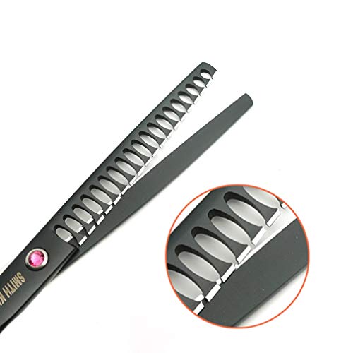 7.0 Inches Professional Dog Grooming Scissors Set Straight & Thinning & Curved & Chunkers 4Pcs In 1 Set (With Comb) #TOP6