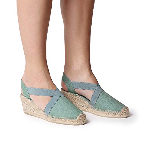 Image of Toni Pons - TER - Medium wedge vegan espadrilles