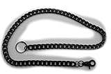 Men Fashion Wallet Black Color Metal Chain Keychain Long Strand Biker Heavy Duty Motorcycle