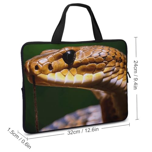 Sac pour ordinateur portable Cobra Snake robuste et résistant à l'eau pour tablette