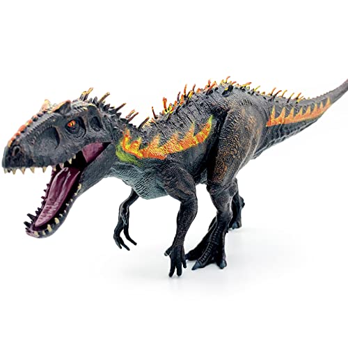 Velká hračka dinosaura Tyrannosaurs Rex 34 cm, figurka na hraní, ručně malovaná pedagogická akční figurka pro sběratele, party favor