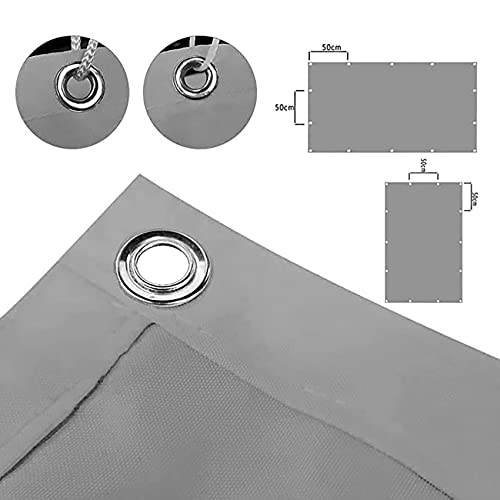 Toile ombrage imperméable protection uv 98% avec oeillets - 7