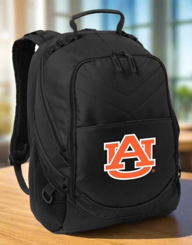 Image of Broad Bay Auburn University Backpack | Official Auburn Tigers Logo, Padded Laptop Computer Section, Premium 600 Denier Nylon Fabric,