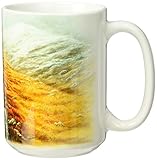 The Mountain Men's European Golden Eagle Coffe Mug, White, 15 Oz