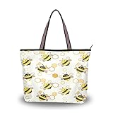 Caractéristiques : grande capacité, parfait pour les voyages, le shopping et d'autres activités de plein air ; fermeture éclair unique ; sac multifonction, léger et pratique, sac fourre-tout réutilisable