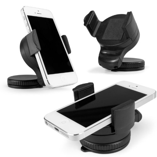 Car Mount, Phone Car Mount, Kuteck Car Holder Windshield Dashboard Universal , Car Cradle For Iphone 6S Plus 6 Plus 6S 5S 5C 4S Samsung Galaxy S6 S6 Edge #TOP1