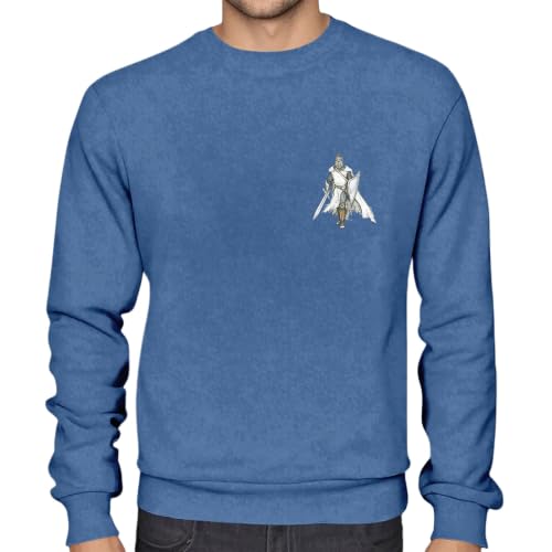 Sudadera para hombre de cuello redondo que soluciona el exceso de calor
