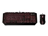 Cooler Master Devastator - LED Gaming Keyboard and Mouse Combo Bundle (Red Edition)