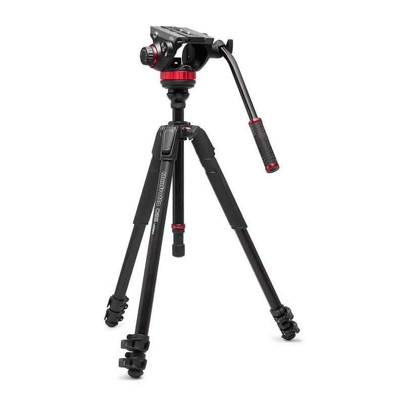 Amazon | マンフロット(Manfrotto) MVH502AHビデオ雲台+055アルミ