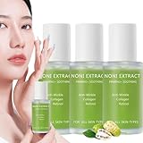 mbdz Suero De Fruta NONI, Suero En Ampolla NONI, Ampolla Energética NONI, Suero Facial con Extracto De NONI, Hidratante Antiarrugas, para Todo Tipo De Piel,3pcs
