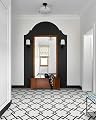 MORCART Peel and Stick Floor Tile - 20 PCS, 12" x 12" Vinyl Flooring - Waterproof Self-Adhesive Tile Sticker for Bathroom, Kitchen, Dining Room, Bedrooms - Cover 19.4 Sq. Ft, Geometric Marble
