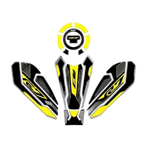 Protège réservoir moto R7 grip de genou anti-dérapant noir