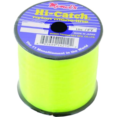 Momoi's Hi-Catch - 2 lb. Spool - 80 lb. - 1500 yd. - Hi-Vis Yellow
